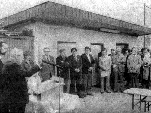 Gottes Segen f&uuml;r die neue Sportplatzanlage