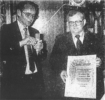 Seit 25 Jahren dabei: Auszeichnungen bei der "Rot-Wei&szlig;"-Feier