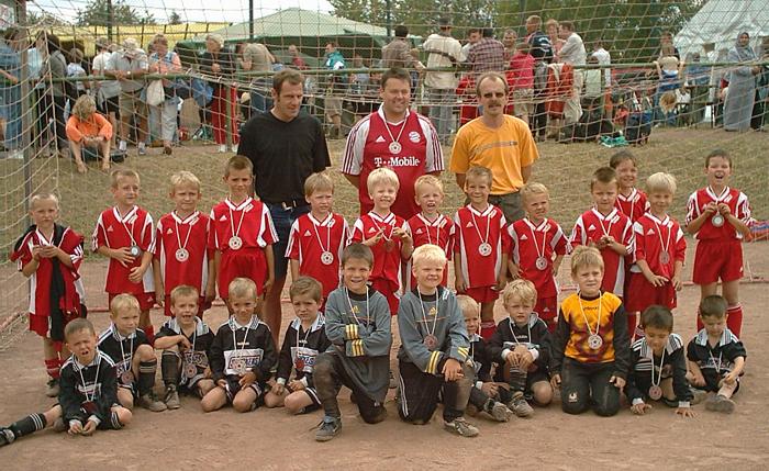 Sportwerbewoche Juni 2003 – unsere Bambini